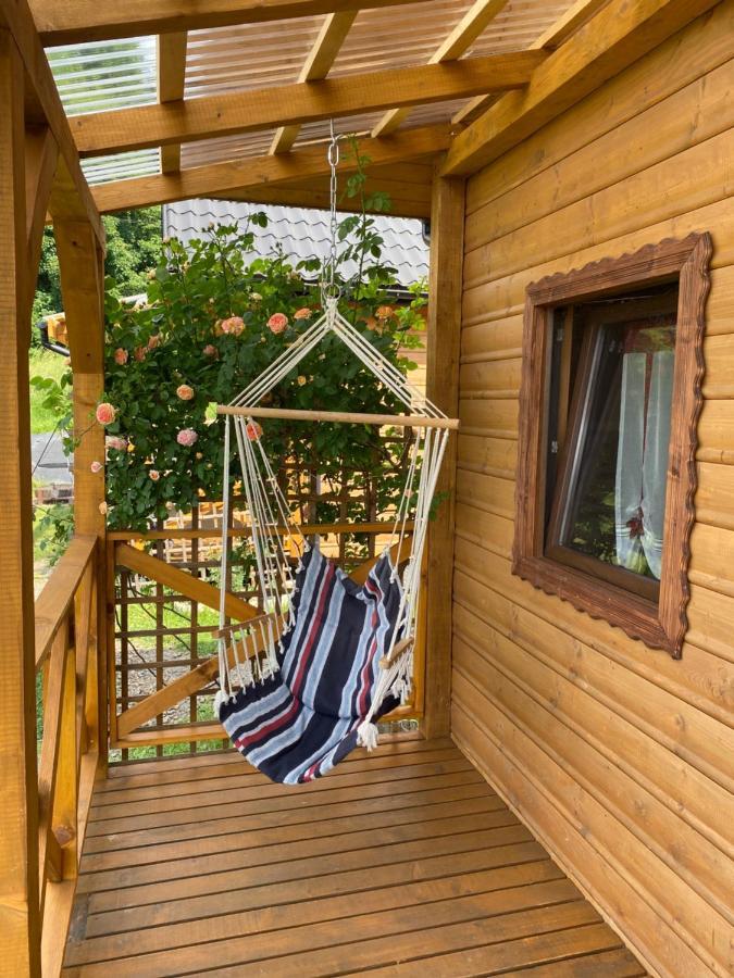 Domki Złota Rybka nad Jeziorem- Jacuzzi Zawóz Zewnętrze zdjęcie
