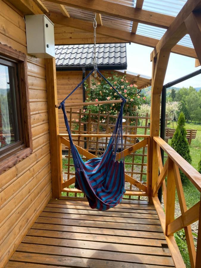 Domki Złota Rybka nad Jeziorem- Jacuzzi Zawóz Zewnętrze zdjęcie