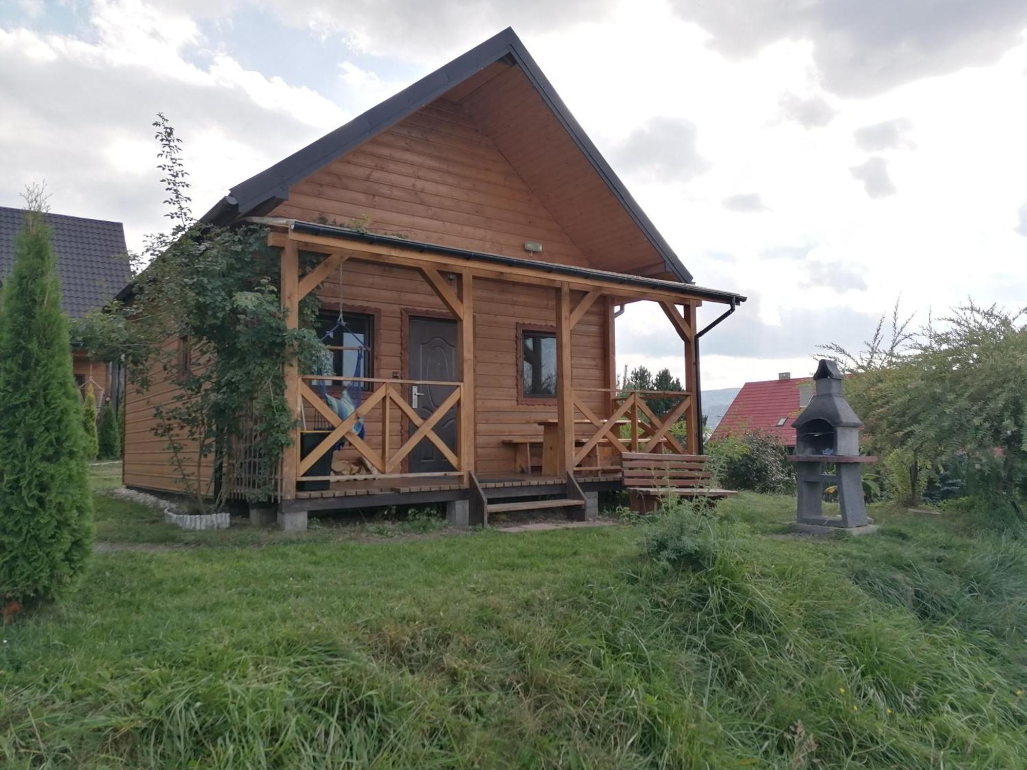 Domki Złota Rybka nad Jeziorem- Jacuzzi Zawóz Zewnętrze zdjęcie