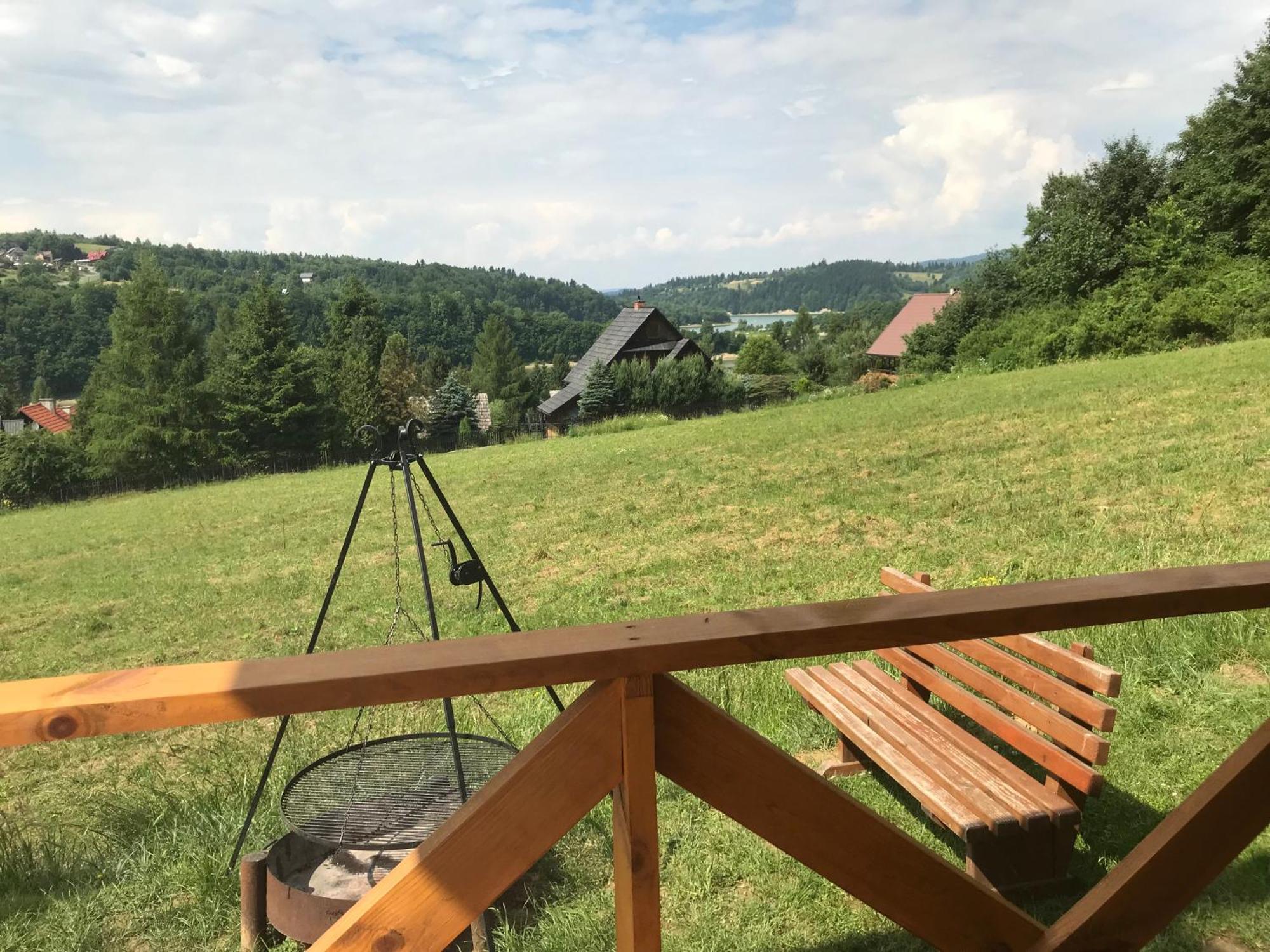 Domki Złota Rybka nad Jeziorem- Jacuzzi Zawóz Zewnętrze zdjęcie