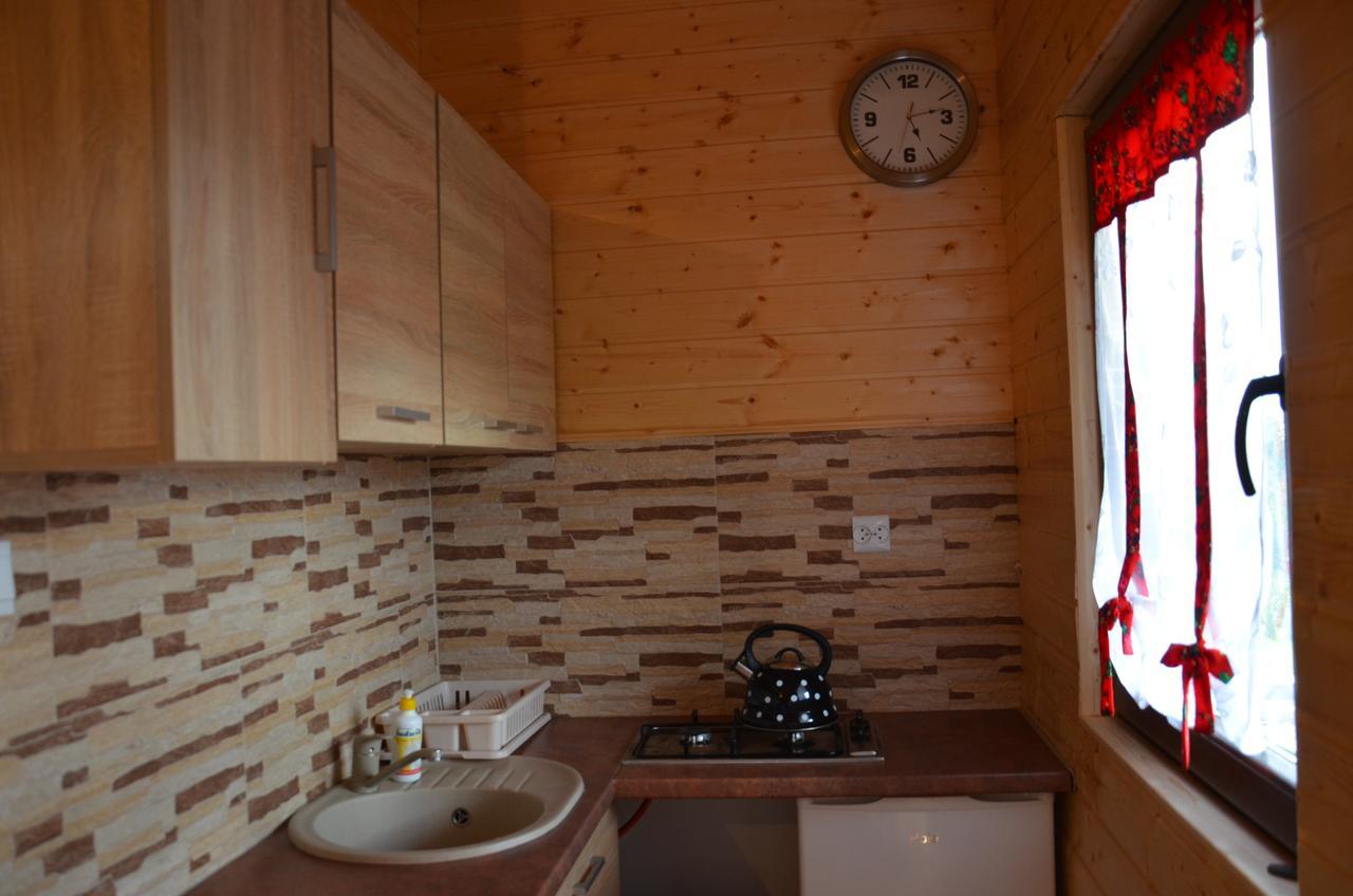 Domki Złota Rybka nad Jeziorem- Jacuzzi Zawóz Zewnętrze zdjęcie