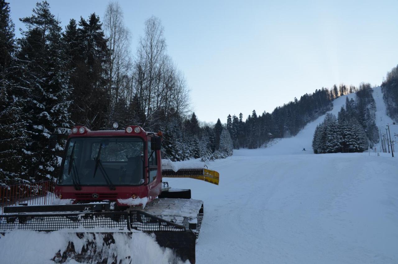 Domki Złota Rybka nad Jeziorem- Jacuzzi Zawóz Zewnętrze zdjęcie